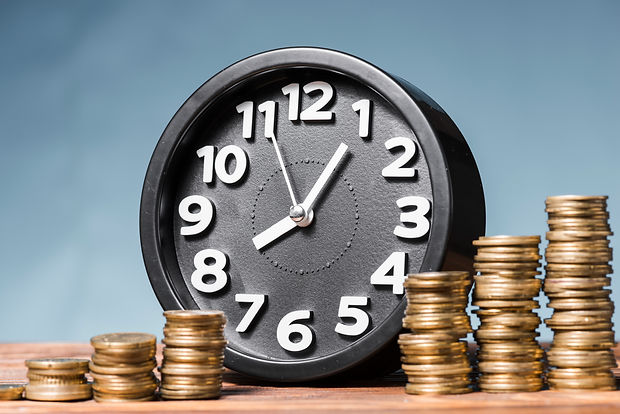round-alarm-clock-with-stack-increasing-