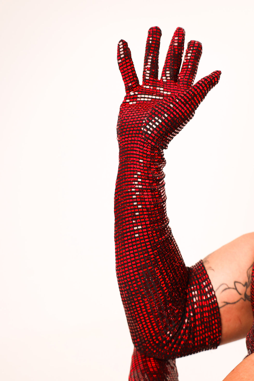 Miniatura: Luva Metalizada Vermelha