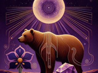 Lune de la Moisson Signification et Totems Roue de Médecine de Sun Bear : La Lune de l'Ours Brun (23 août - 22 septembre)
