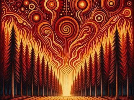Restaurer l'équilibre, un appel du Vivant à travers le feu