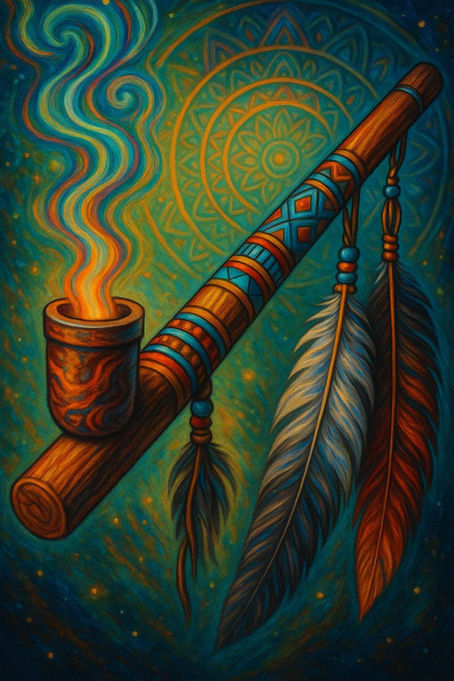 From cigarette to Sacred Pipe 2: in the hands of the unseen