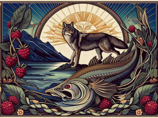 Lune de Juillet Signification et Totems Roue de Médecine de Sun Bear : La Lune des Baies Mûres (23 juillet - 22 août)