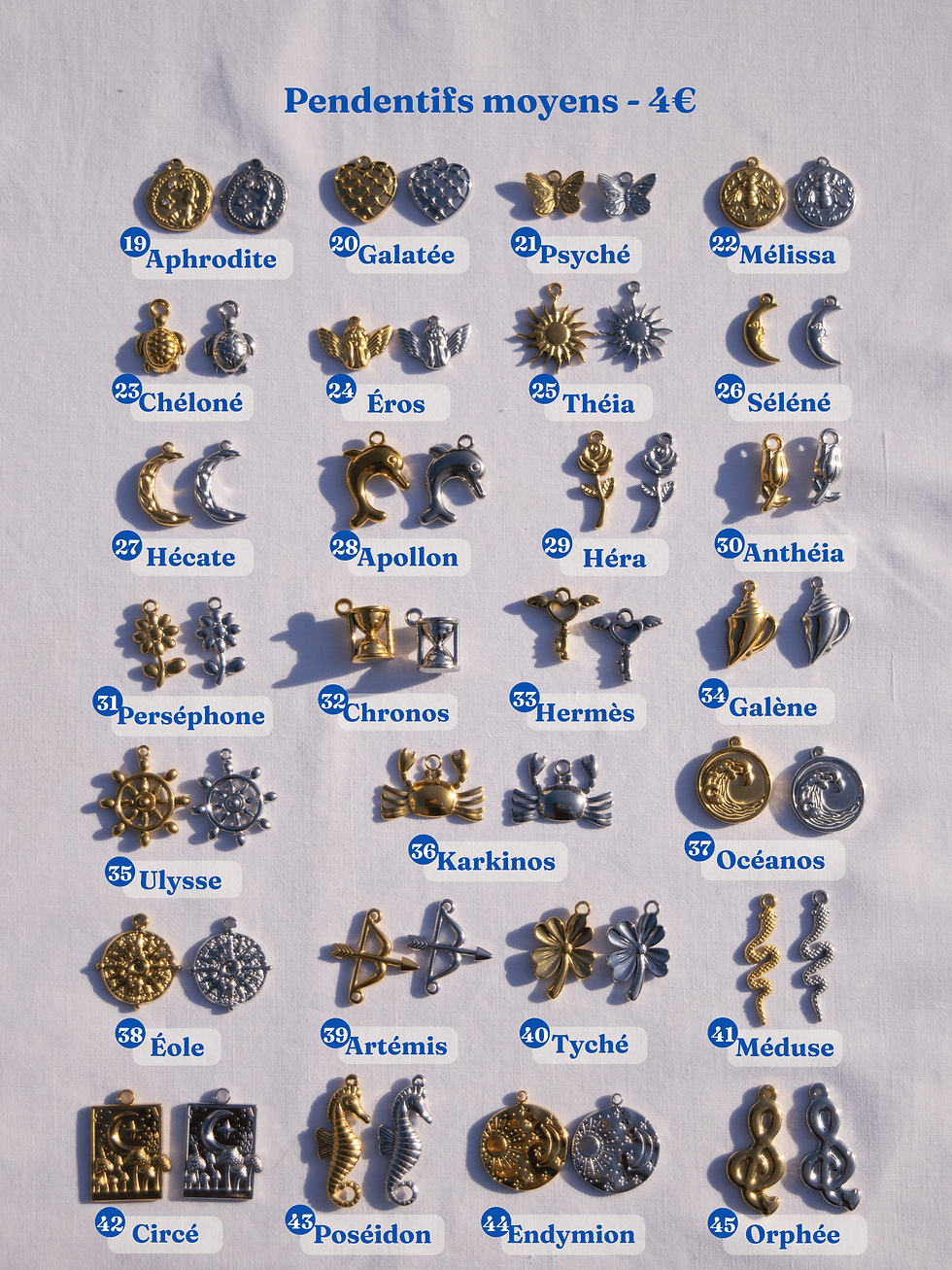 Miniature : Des dieux grecs