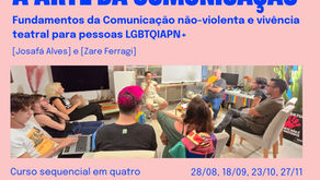 Curso gratuito une Comunicação Não-Violenta e teatro para fortalecer relações na comunidade LGBTQIAPN+