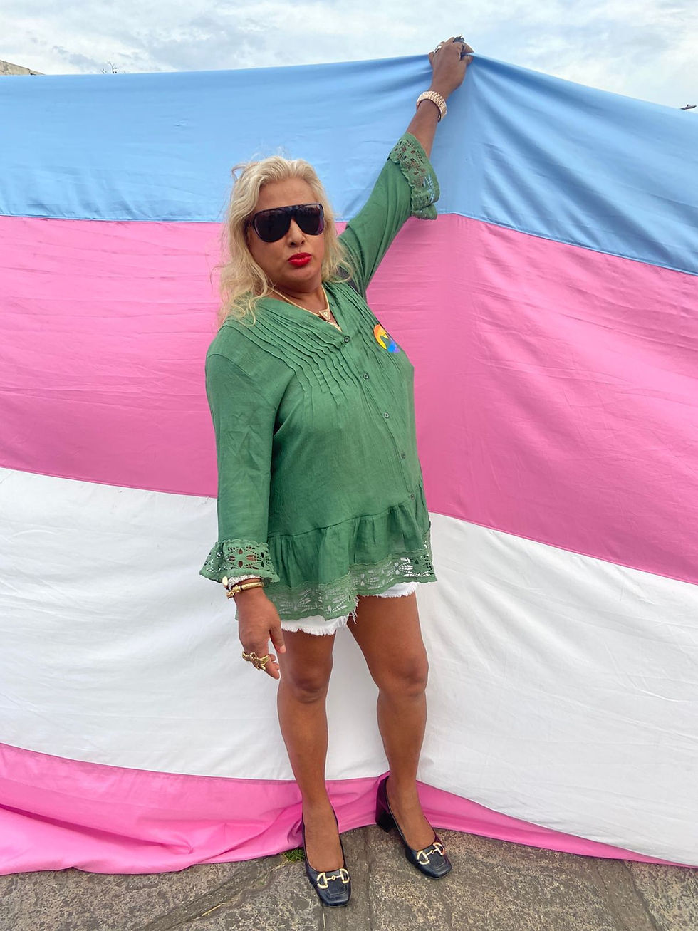 Ativista trans Indianarae Siqueira recebe honraria internacional por trajetória em defesa dos direitos humanos