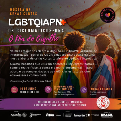 Orgulho em cena: mostra LGBTQIAPN+ transforma palco em espaço de resistência e celebração