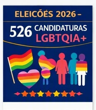 Eleições 2026: levantamento identifica 526 candidaturas LGBTQIA+ em 27 partidos no Brasil