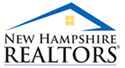 NH Association of Realtors blue, black and yellow logo
