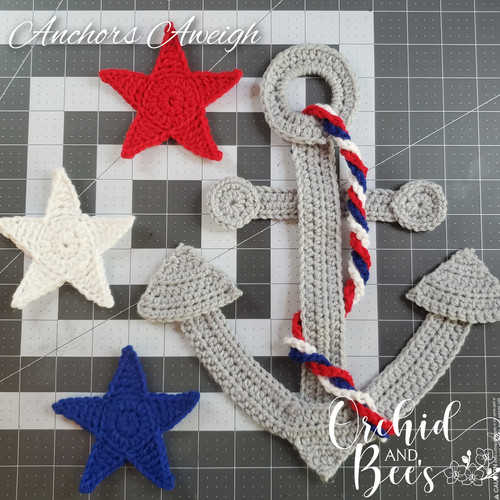 Anchors Aweigh PDF Crochet Pattern OrchidandBees
