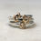 Thumbnail: Gold Nugget Ring - 9ct Gold & Argentium Silver