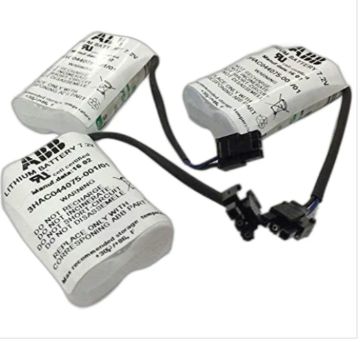 ABB 3HAC044075-001/00 Robot Battery 7.2V | ABB Robotics Spare Parts