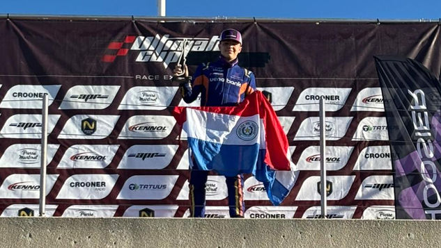 Mateo Valente cerró su preparación en Europa con podio en la Ultimate Cup Series
