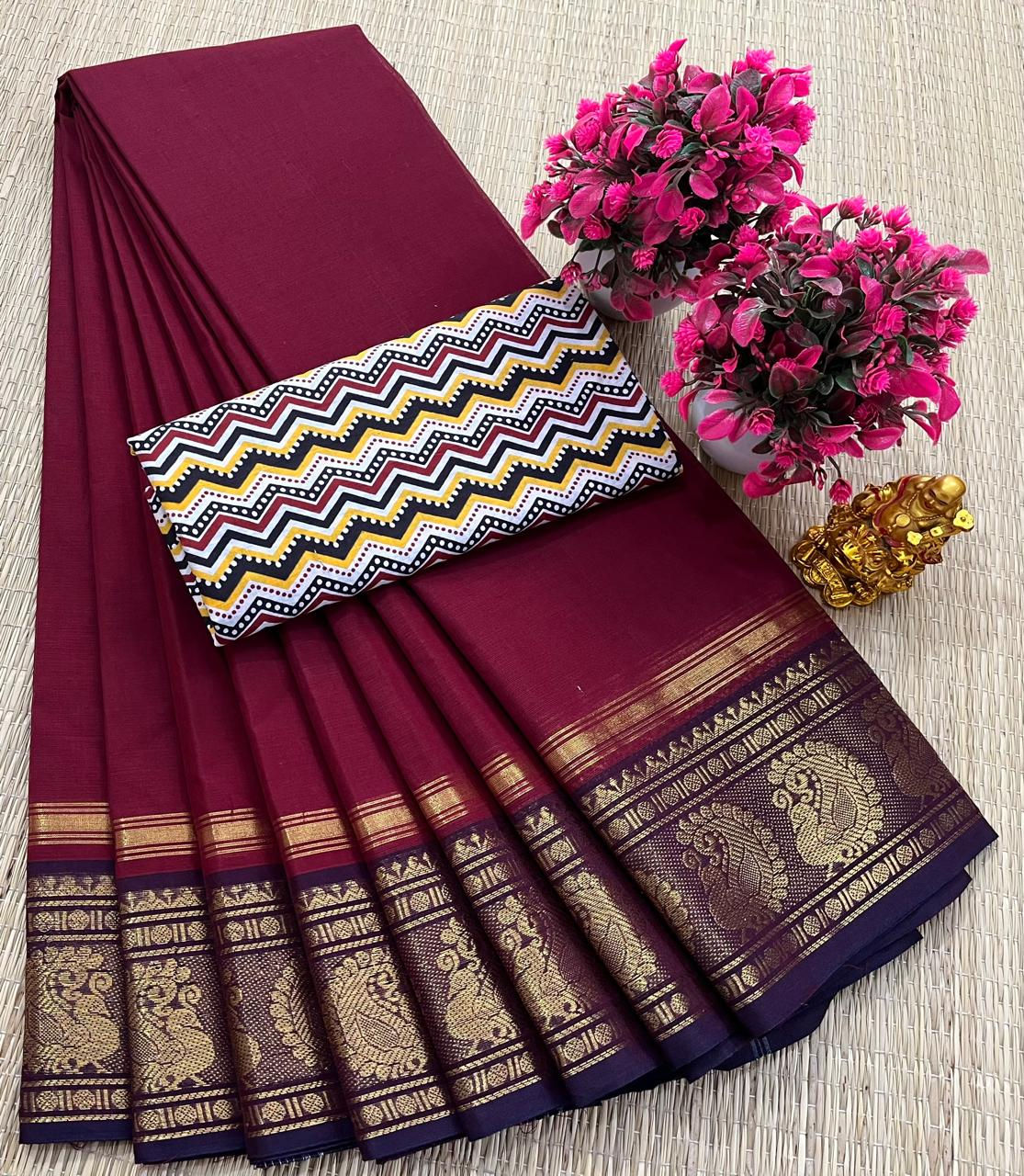Chettinad Cotton sarees