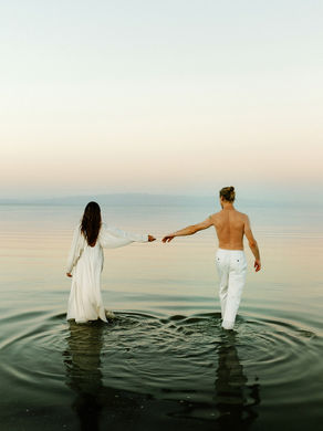 coachella valley elopement at the salton sea | ethereal california desert wedding