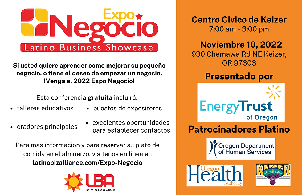 Latino Business Alliance Expo Negocio