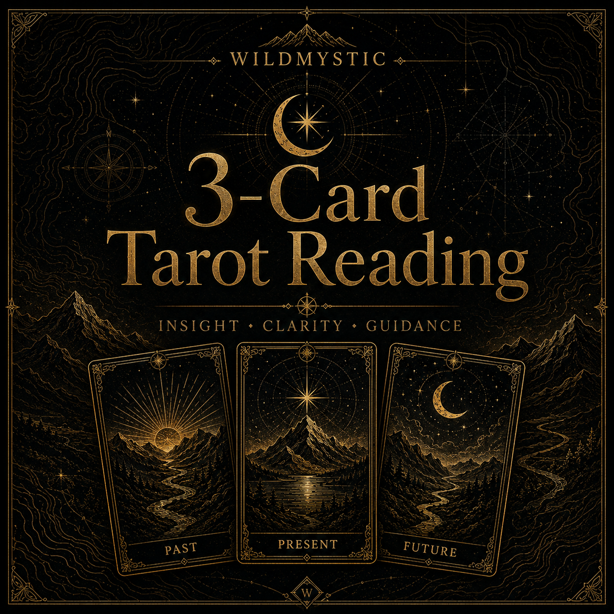 3 Card Tarot Spread Reading