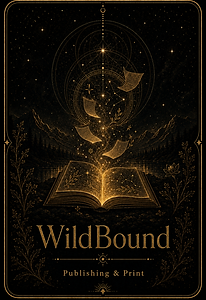 Illustrated celestial and nature-inspired artwork for the WildTopography media ecosystem