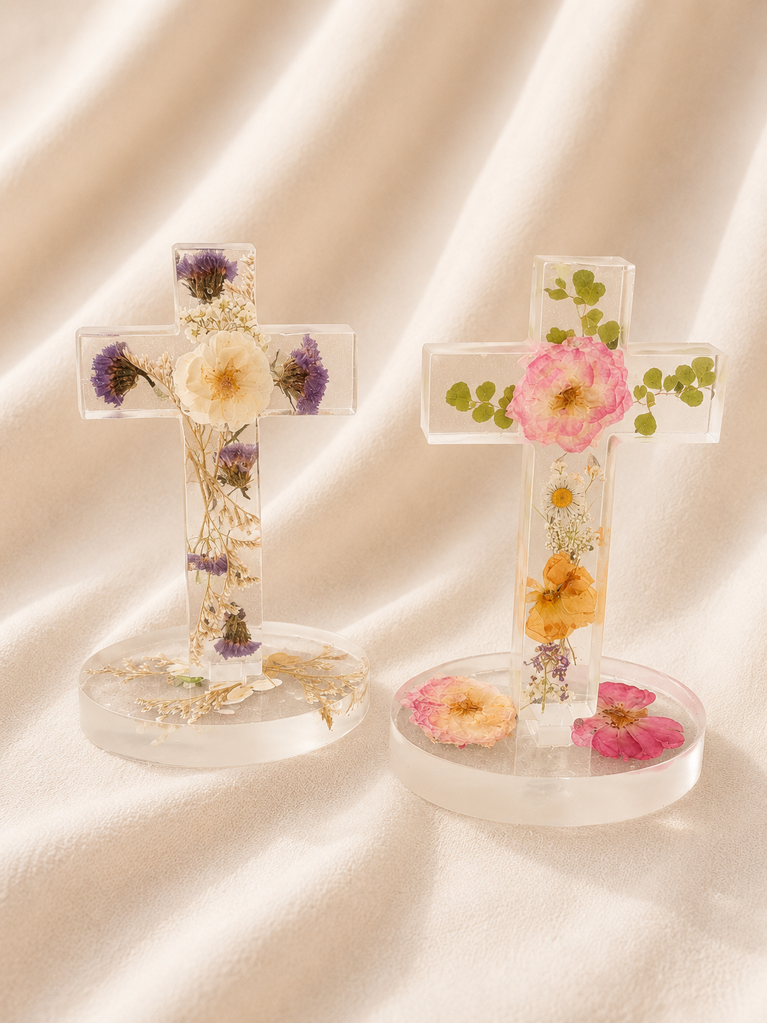7" Cross Memorial Keepsake