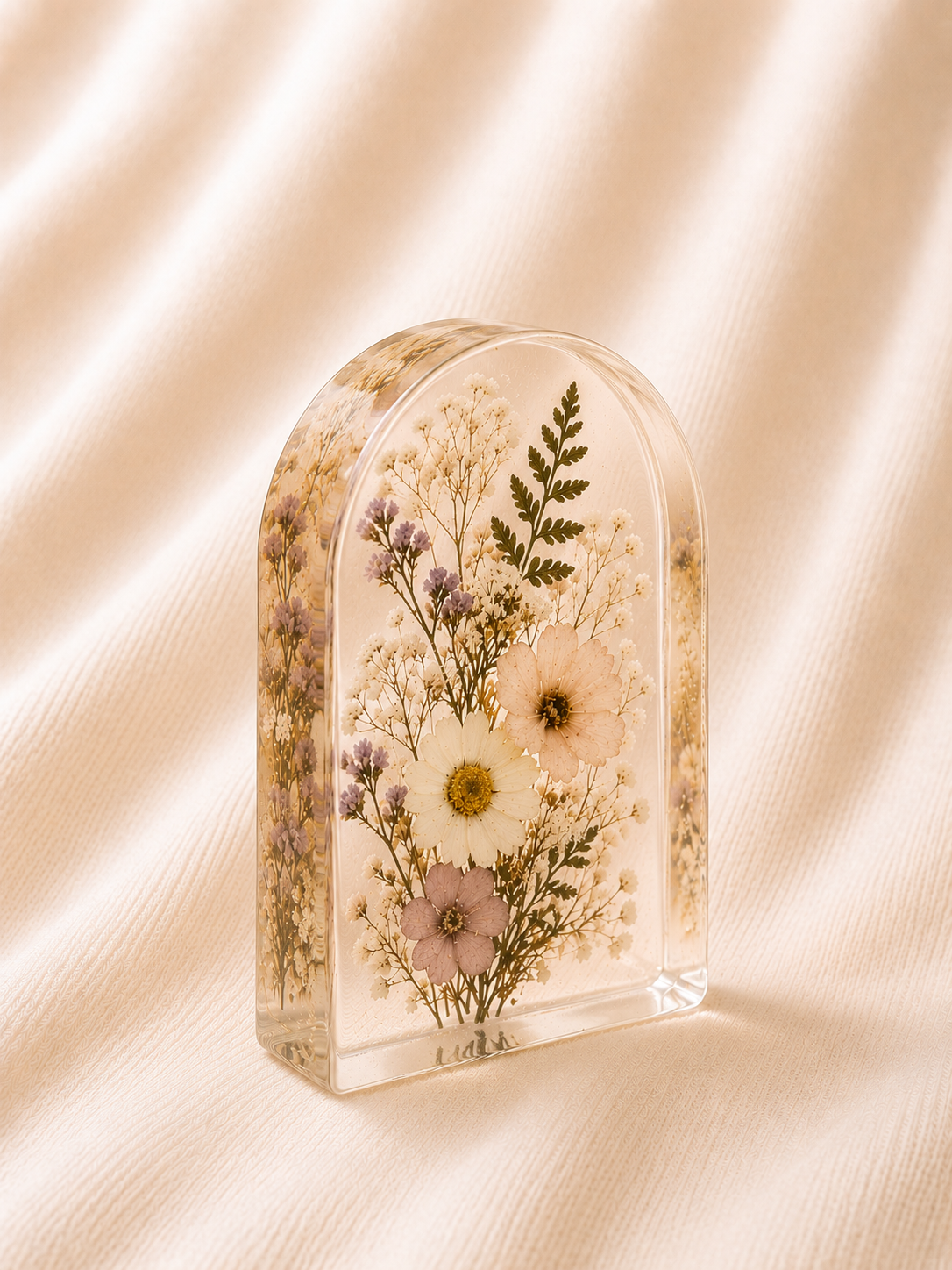 Arch Bouquet Resin Block (small, medium or large)