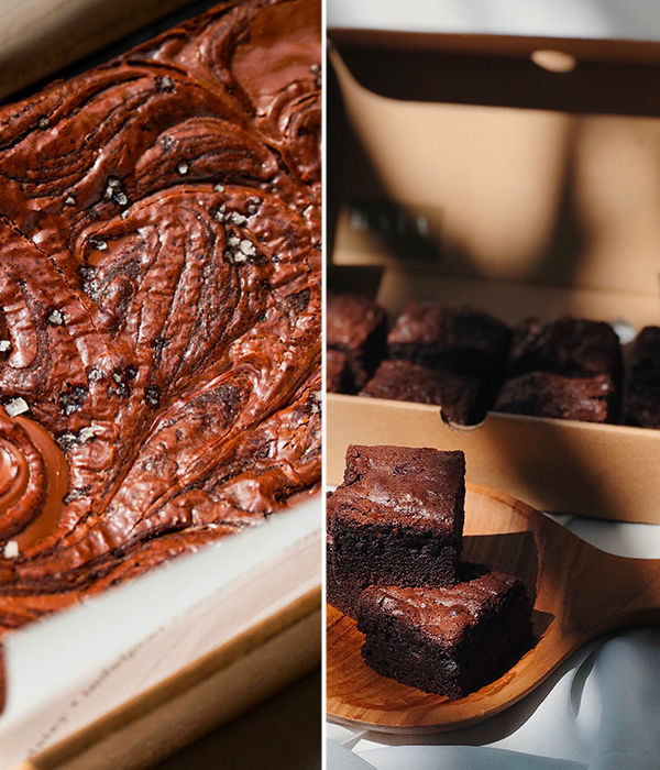 Thumbnail: Fudgy Chocolate Brownies by Raia
