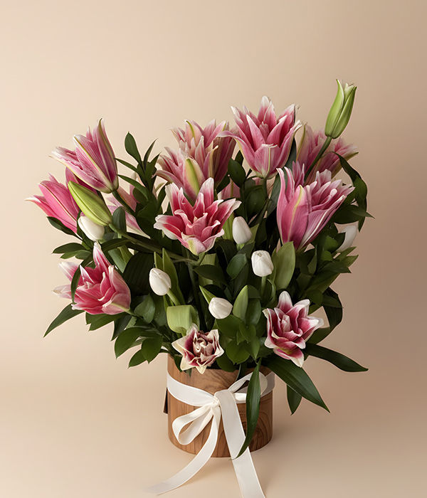 Rosé Lily & Tulip Grace