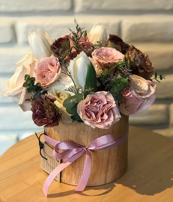Nude Bloom Teak (tulips edition)