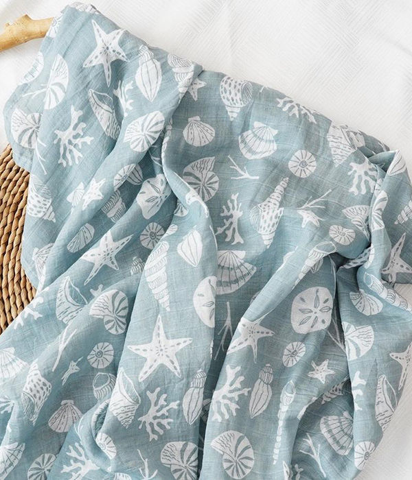 Thumbnail: Organic Muslin Baby Swaddle