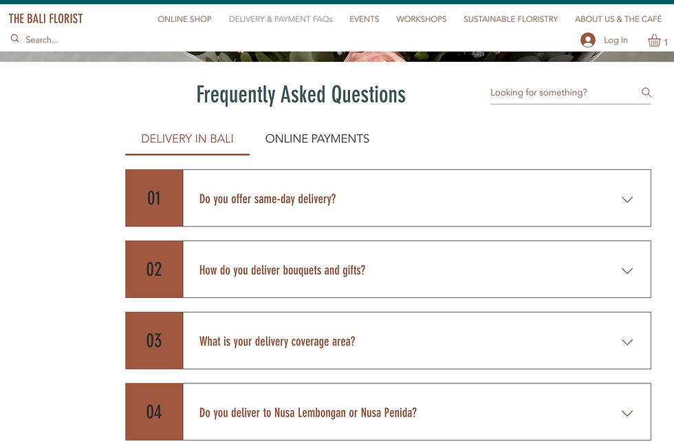 Our website also helps us connect with thoughtful customers — people who care about the recipient just as much as the flowers being sent. Our FAQs and blog pieces help answer the questions that matter, before an order is even placed.