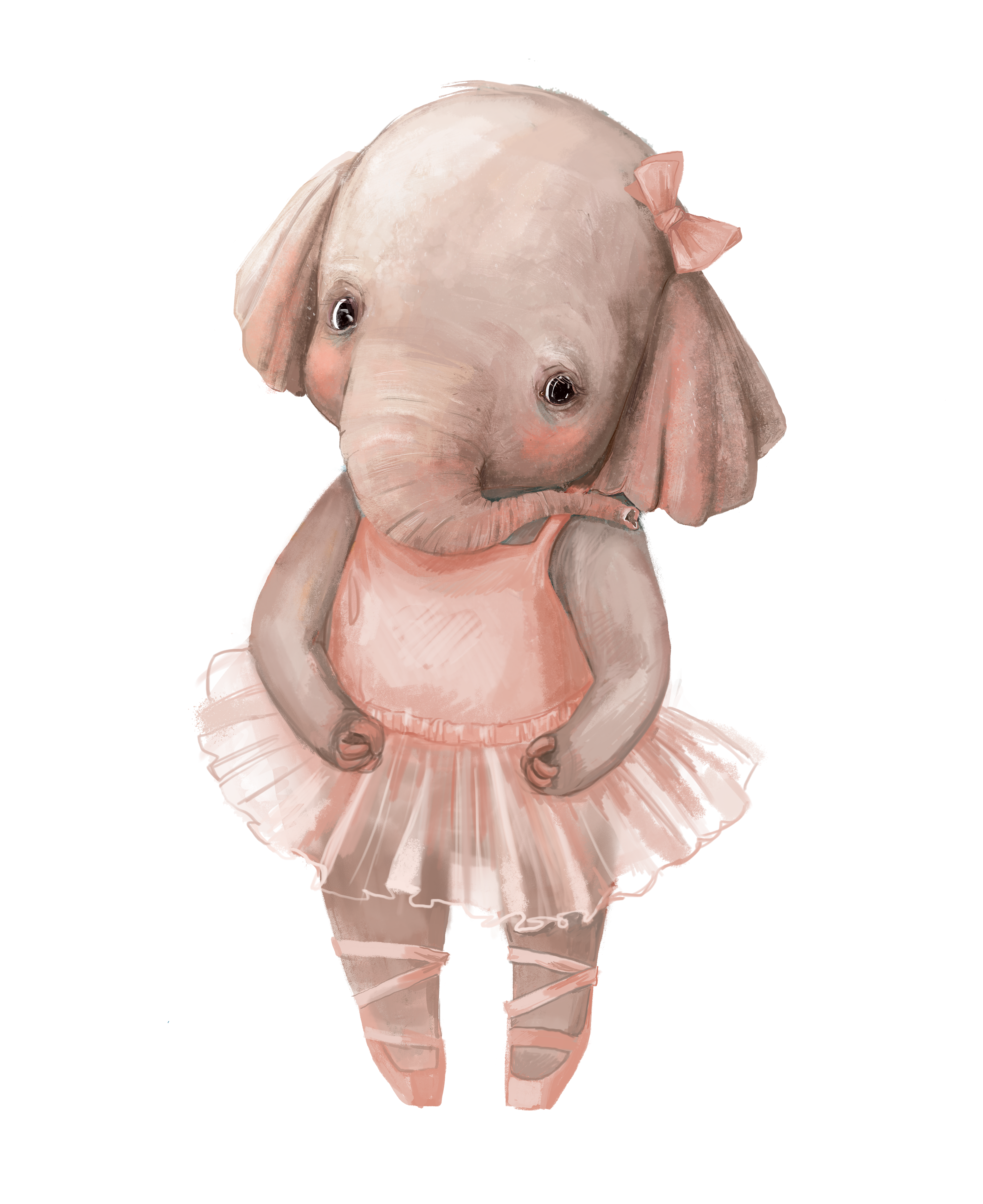 plakát slůně baletka