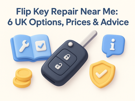 Flip Key Repair Near Me: 6 UK Options, Prices & Advice
