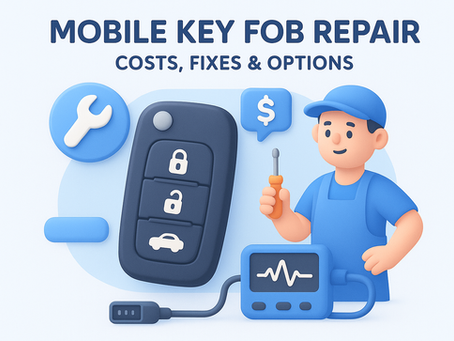 Mobile Key Fob Repair Near Me: Costs, Fixes & Options