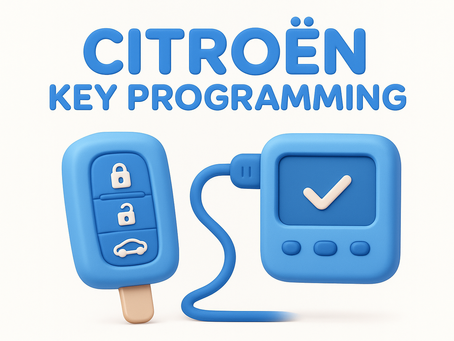 Citroen Key Programming: How To Program A Key Fob In The UK