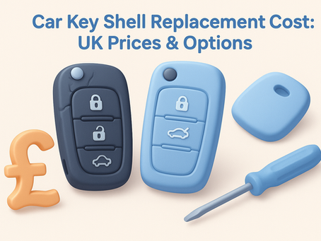 Car Key Shell Replacement Cost: UK Prices & Options