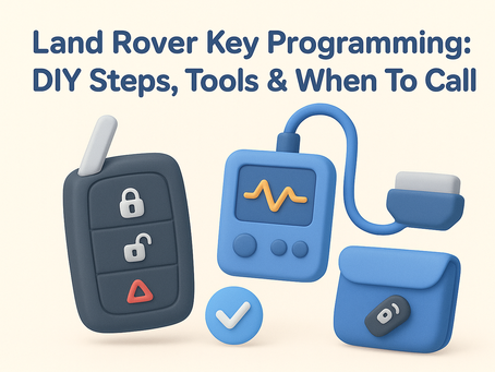 Land Rover Key Programming: DIY Steps, Tools & When To Call