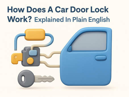 How Does A Car Door Lock Work? Explained In Plain English
