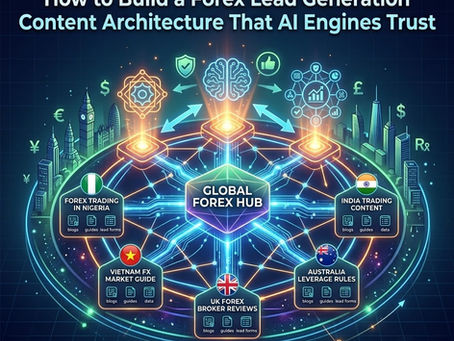 Website Interlinking for GEO: How to Build a Forex Lead Generation Content Architecture That AI Engines Trust