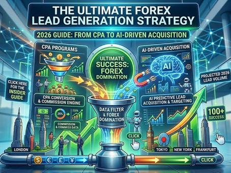The Ultimate Forex Lead Generation Strategy for 2026: From CPA Programs to AI-Driven Acquisition
