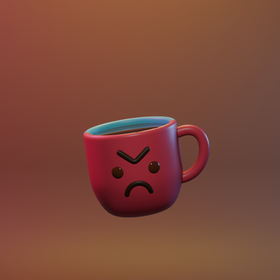 2 Face Coffee Cup