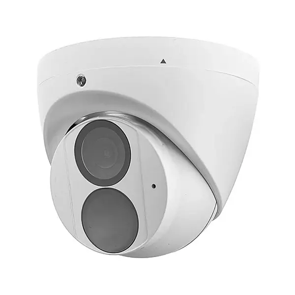 Thumbnail: 4MP IP Weatherproof IR Turret Camera with Built-in Mic and 2.8mm Fixed Lens