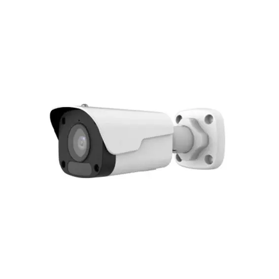 4MP NDAA-Compliant Weatherproof Turret IP Security Camera 2.8mm Fixed Lens