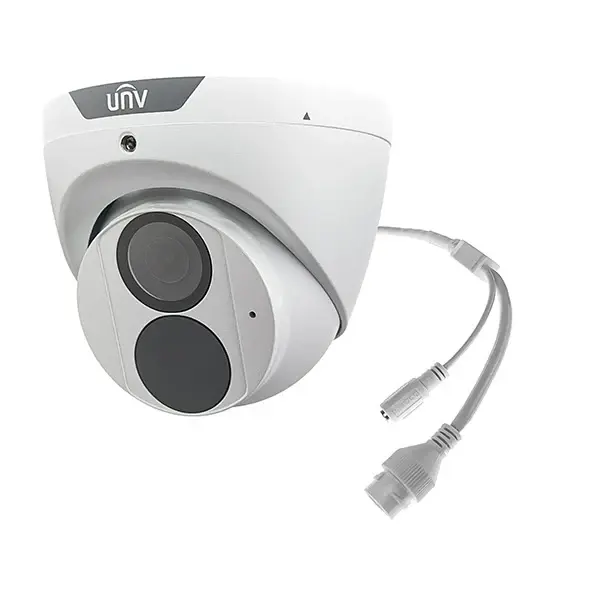 Thumbnail: 4MP IP Weatherproof IR Turret Camera with Built-in Mic and 2.8mm Fixed Lens