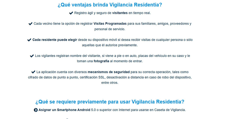 aplicacion de administracion de colonias