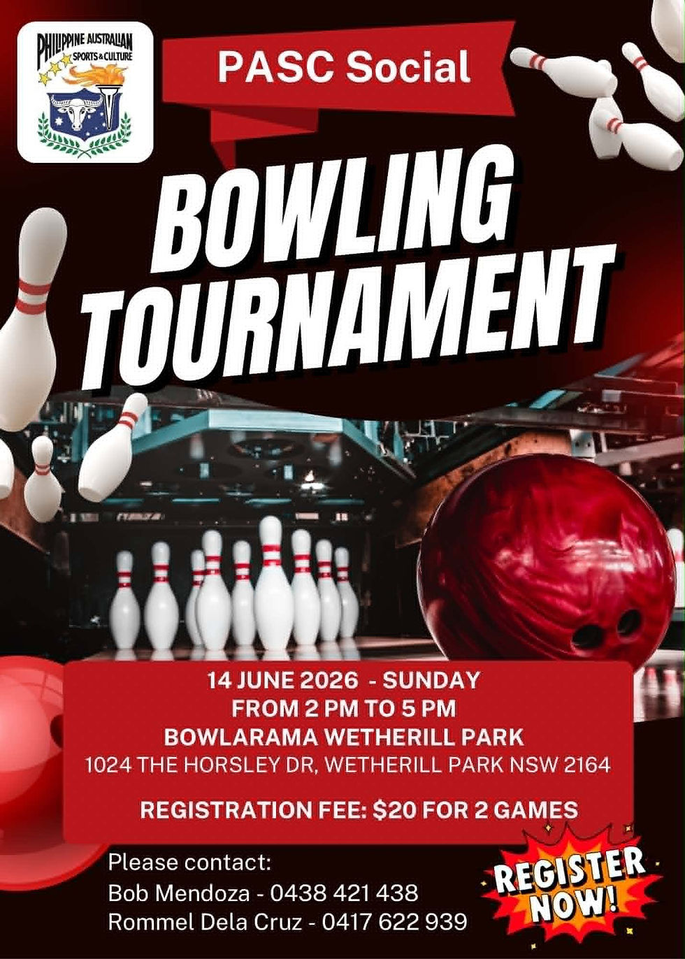 PASC Bowling Tournament 2026