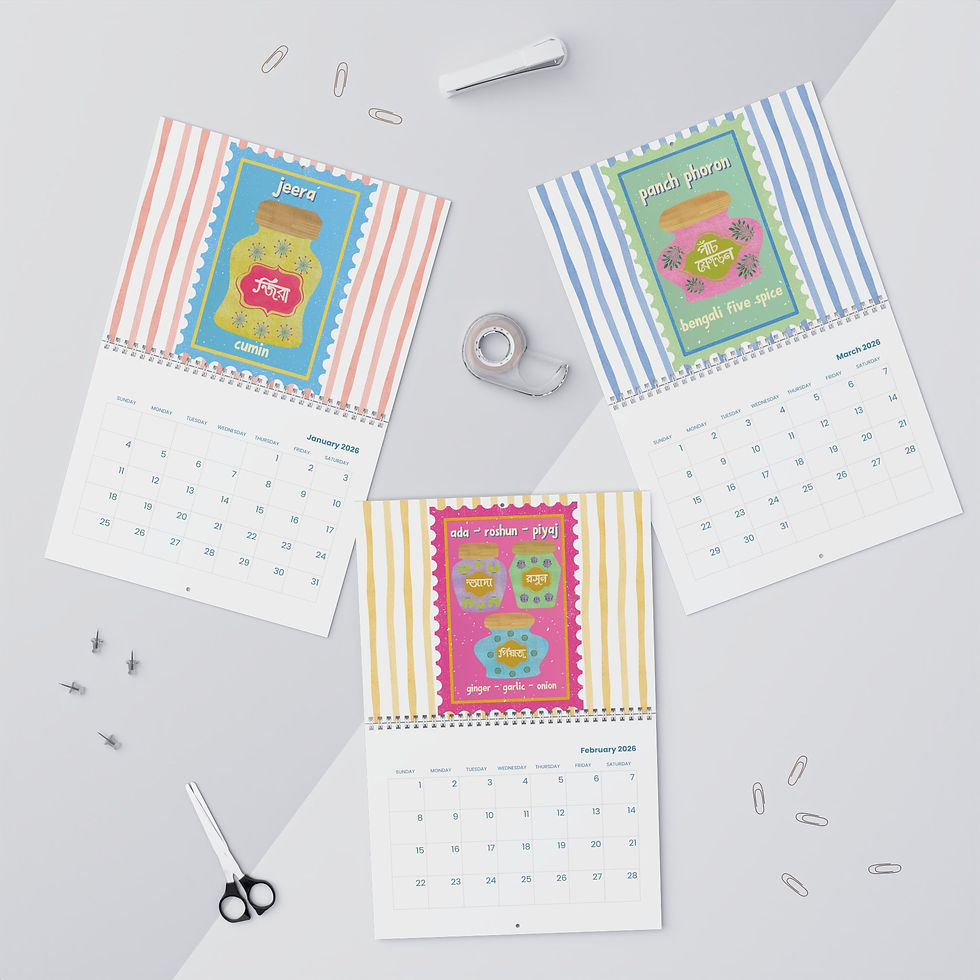 Thumbnail: Bangladeshi Kitchen Club Calendar 2026 