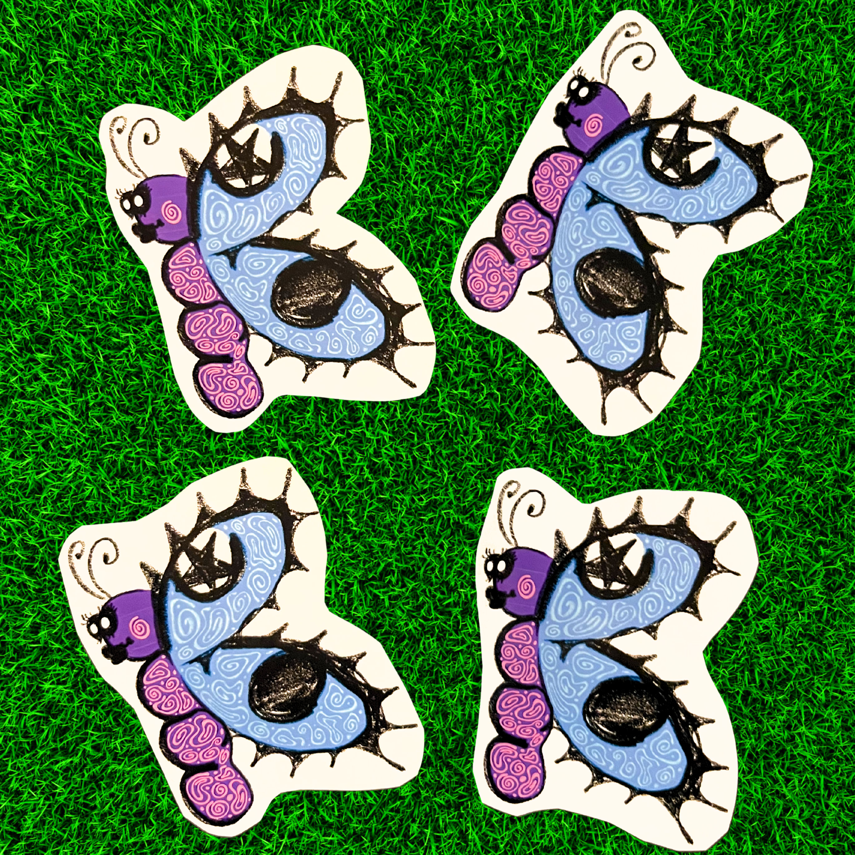 *Butterfly Vision* Sticker