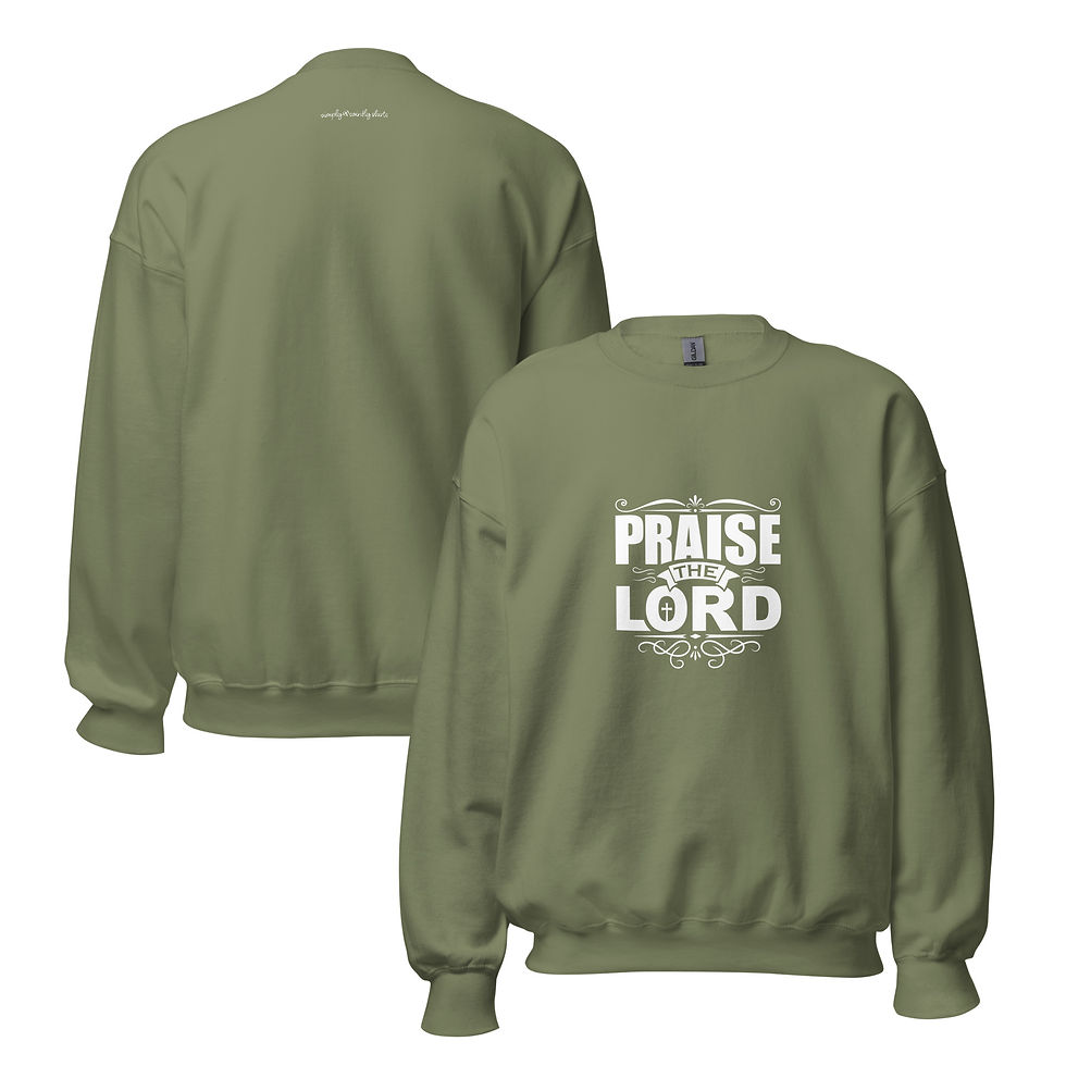 Thumbnail: Praise the Lord-Sweatshirt