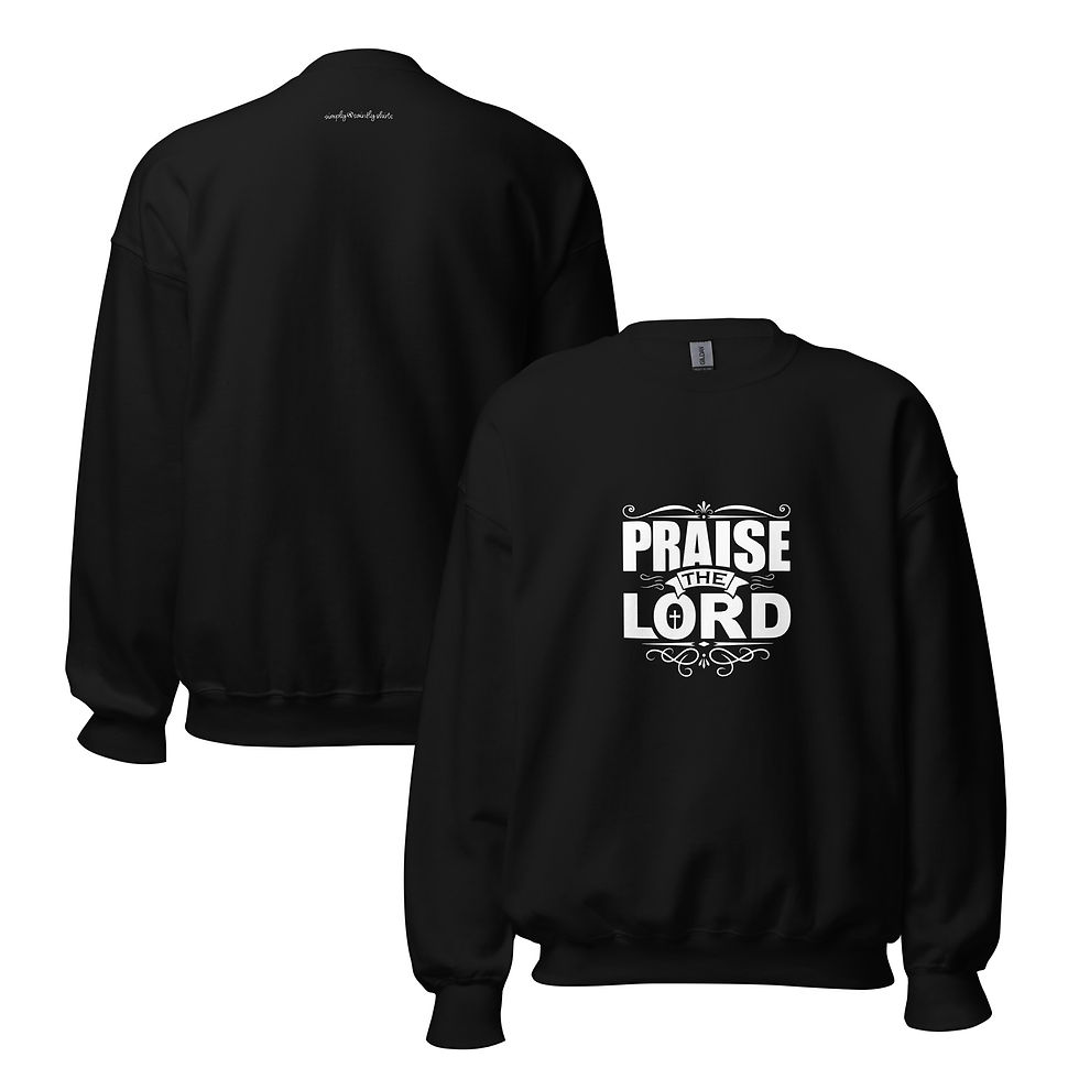Thumbnail: Praise the Lord-Sweatshirt
