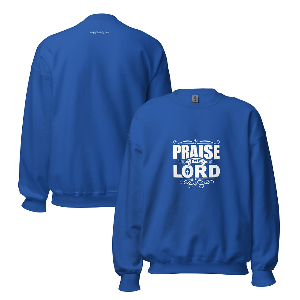 Thumbnail: Praise the Lord-Sweatshirt
