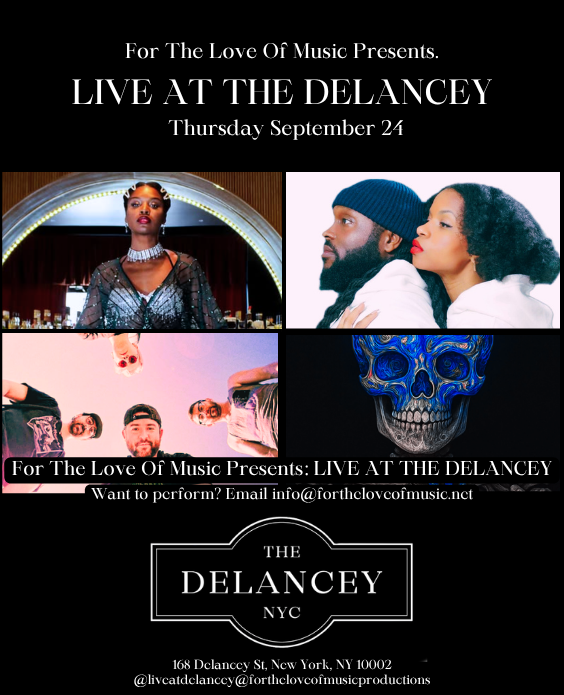 For The Love Of Music Presents: Demonic Frequencies * Miss Candice * THE BLACKLOVESMITHS