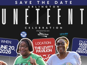 Join Us for the Arlington Juneteenth Celebration at Levitt Pavilion on June 20th 2026